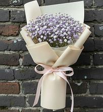 Букет цветов из:  Гипсофила в Никольском Воронежской области