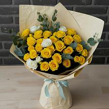 Букет цветов из:  Розы в Никольском Воронежской области