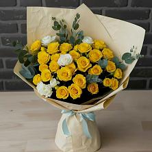 Букет цветов из:  Розы в Никольском Воронежской области