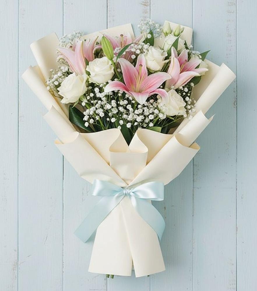 Букет цветов из: Лилии в Никольском Воронежской области