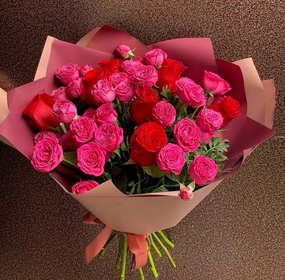 Букет В объятьях нежности в Никольском Воронежской области