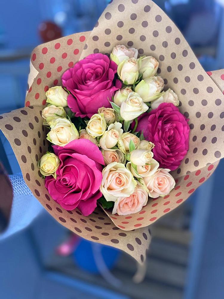 Букет цветов из: Розы в Никольском Воронежской области