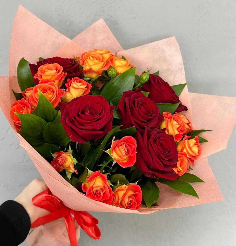 Букет Любовь и восторг в Никольском Воронежской области