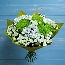 Букет цветов из:  Хризантемы #REPLACE_PRED# Никольском Воронежской области