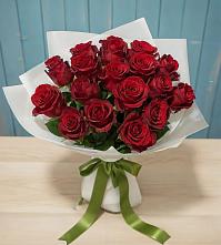 Букет Красные розы в Никольском Воронежской области
