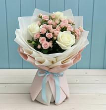 Букет цветов из:  Розы в Никольском Воронежской области