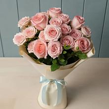 Букет Розовый шарм в Никольском Воронежской области
