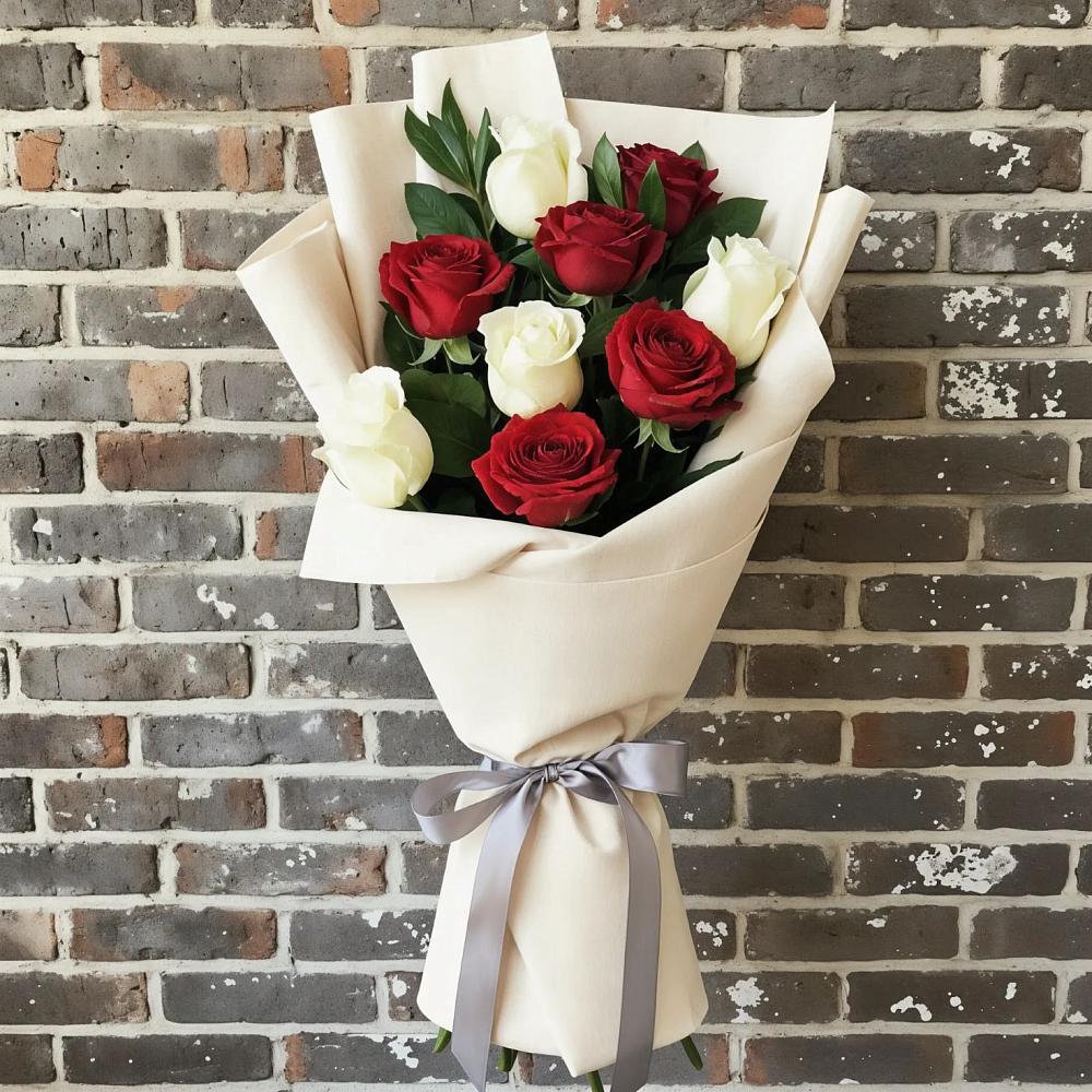 Букет цветов из: Розы в Никольском Воронежской области