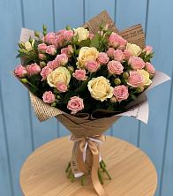 Букет цветов из:  Розы в Никольском Воронежской области