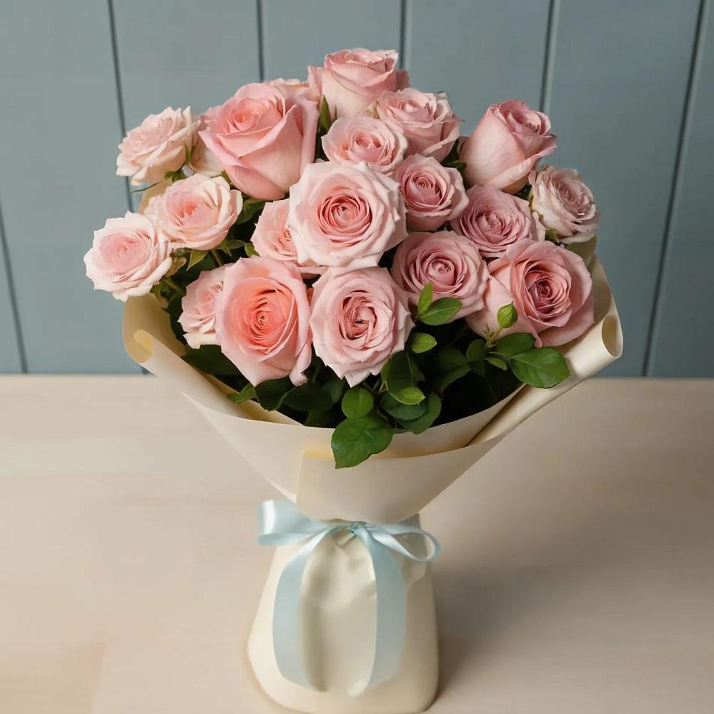 Букет Розовый шарм в Никольском Воронежской области